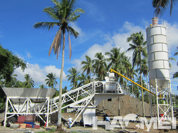 mobile concrete batching plant